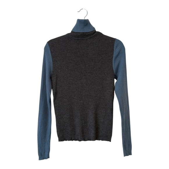 Gap Merino Wool Long Sleeve Ribbed Turtleneck Top - Size XL - Picture 2 of 11
